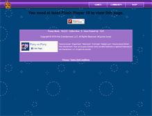 Tablet Screenshot of ponyvspony.com